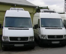 Volkswagen LT-35 — два фургона